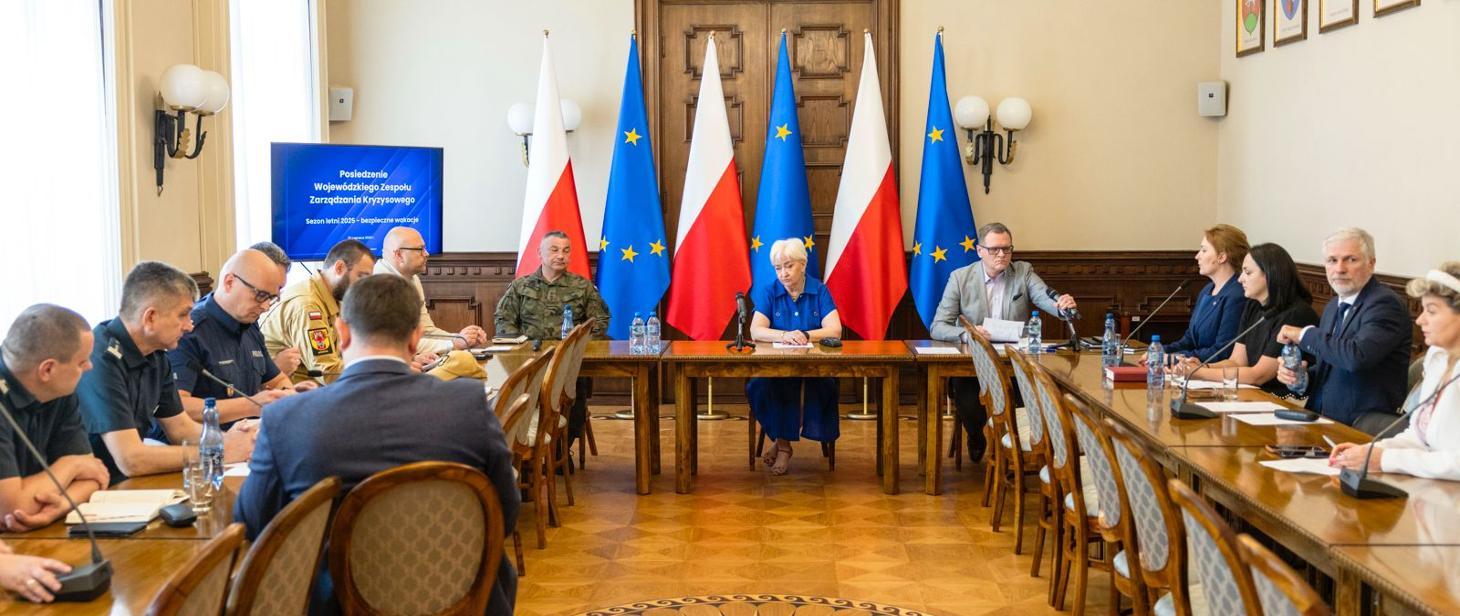 Służby są gotowe do zapewnienia bezpieczeństwa w czasie wakacji