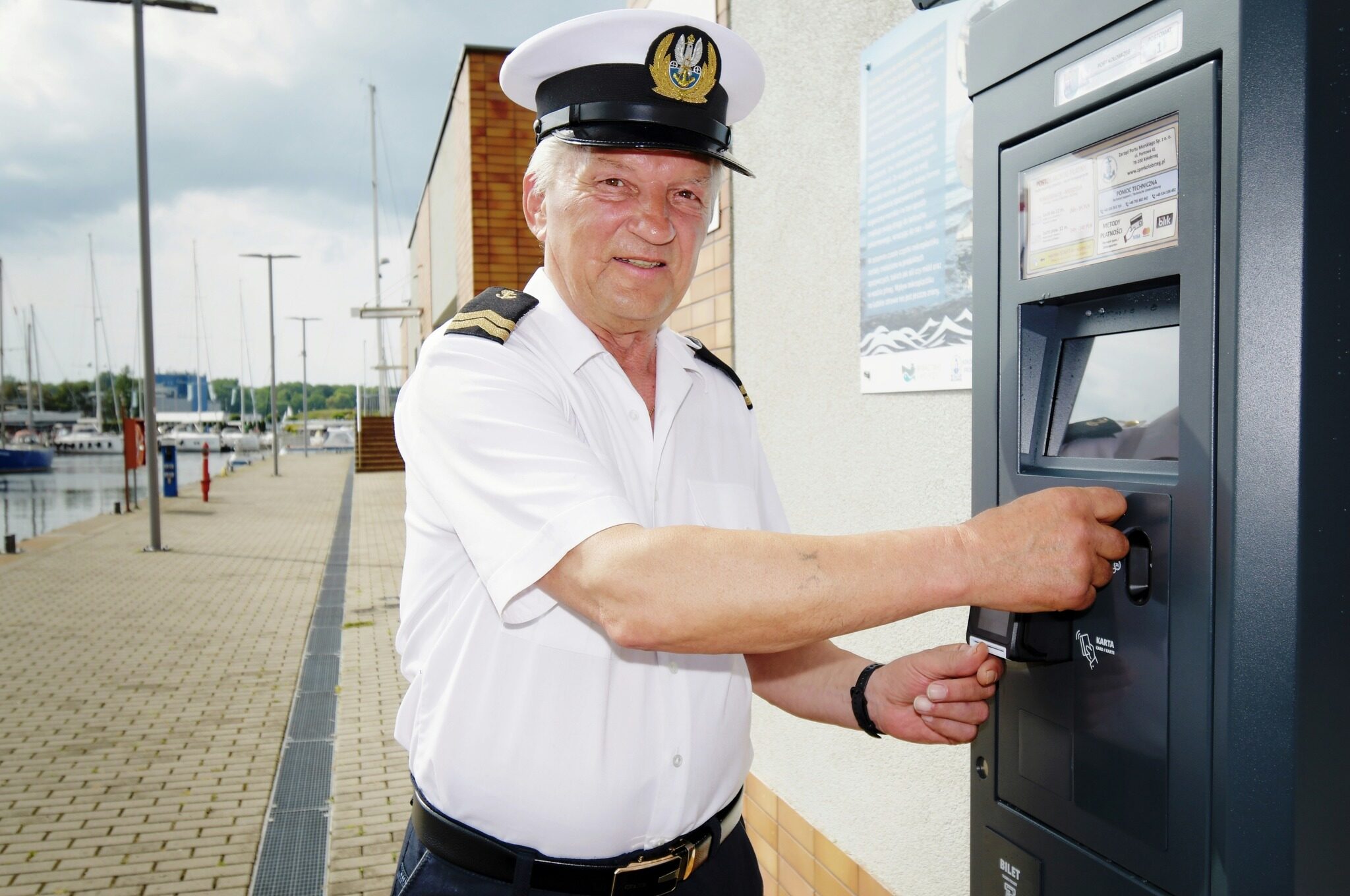 Pierwszy parkomat dla jachtów w Polsce już aktywny