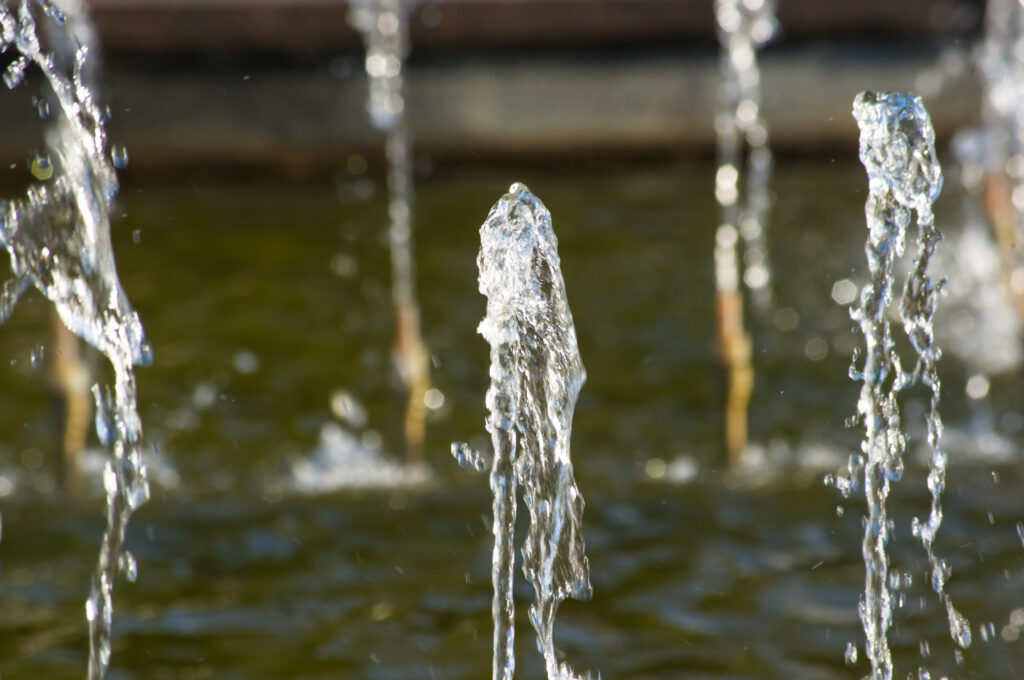 Fontanny wracają na gdańskie zbiorniki retencyjne