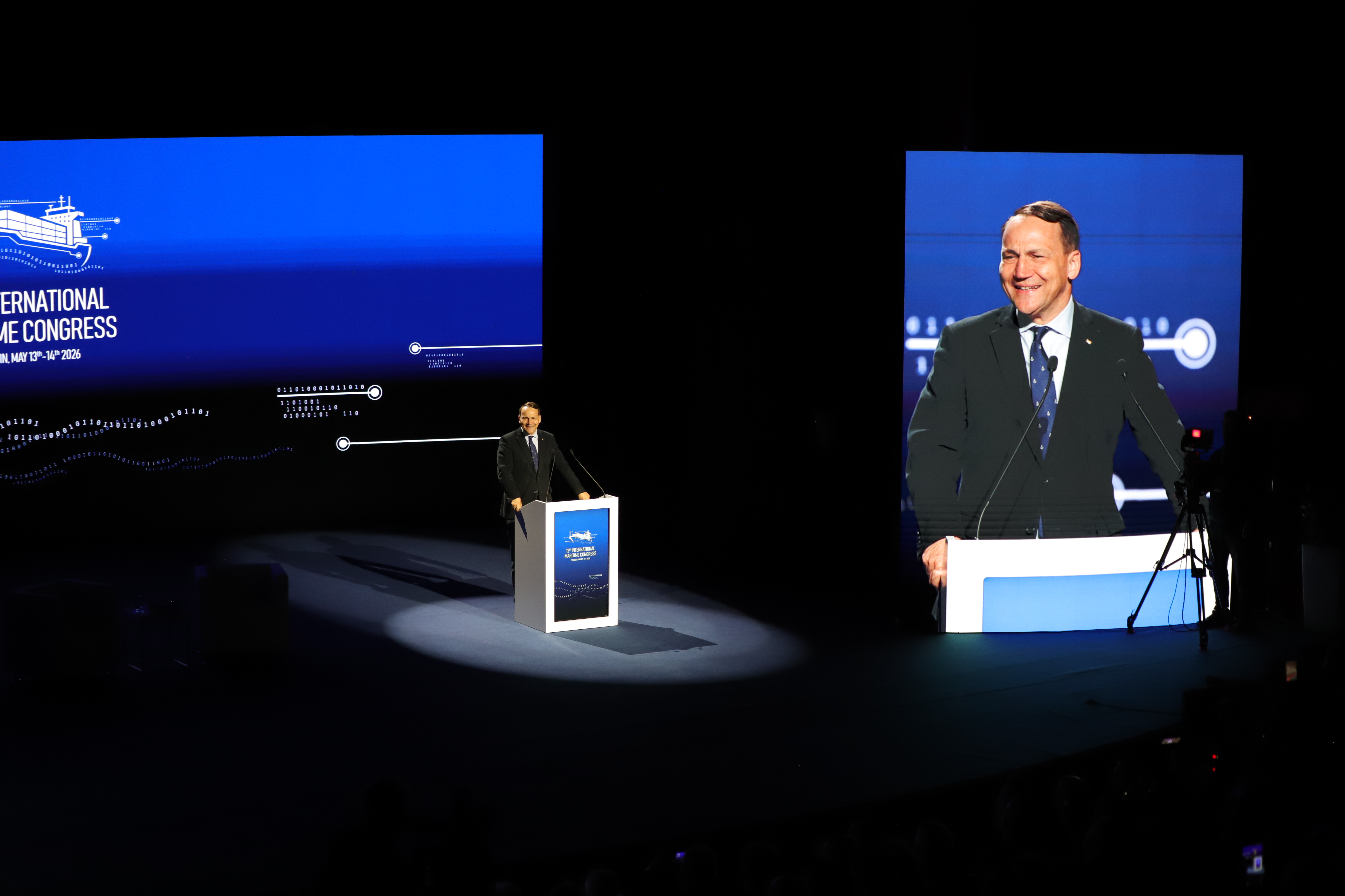 „Naszą siłą powinna być spójność”. Sikorski otworzył Kongres Morski w Szczecinie